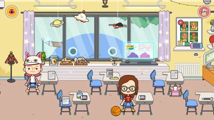 Miga Town My School android App screenshot 1